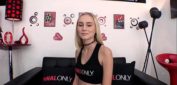  ANAL ONLY Tiny teen Alicia Williams anal tryout